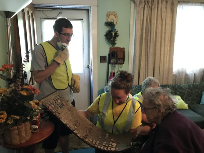 Volunteers, Experts Aid and Advise Older Flood Victims